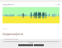 Tablet Screenshot of gruppe-bellevue.ch
